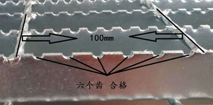 齒形鋼格板規(guī)范簡(jiǎn)圖